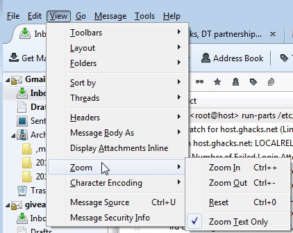 make my incoming email font bigger for outlook on the mac