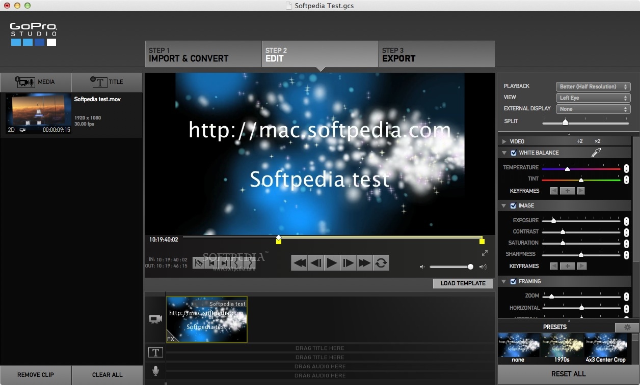 gopro video edit for mac